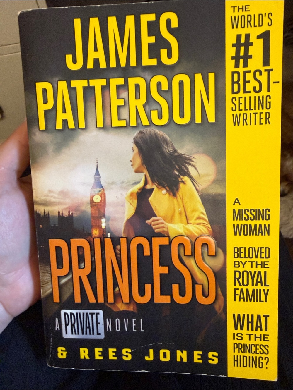 Princess Novel - Yellow Jacket Cover